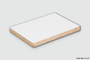 Płyta wiórowa laminowana, 8685 SM, Biały Alpejski, Gr. 16 mm, 2800x2070 mm, P2 EN 16516, KRONOSPAN