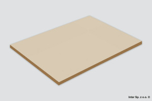 Płyta MDF foliowana, FeelNess Plus, 2-str., K681 UM, Macadamia, Gr. 18 mm, 2800x1220 mm, KRONOSPAN
