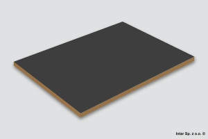 Płyta MDF foliowana, FeelNess Plus, 2-str., 0164 UM, Antracyt, Gr. 18 mm, 2800x1220 mm, KRONOSPAN