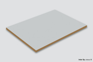 Płyta MDF foliowana, FeelNess Plus, 2-str., 0112 UM, Jasny Szary, Gr. 18 mm, 2800x1220 mm, KRONOSPAN