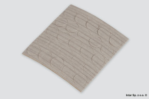 Zaślepka ABS samoprzylepna, K0088 PW, Fi-14 mm, (25szt/listek), Drewno Nordyckie Białe, SCHILSNER