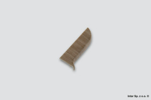 Zaślepka Prawa do listwy NG56, NG0P98, H-56 mm, 98 Dąb Burgund, SALAG