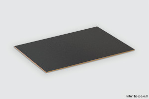 Płyta HDF lakierowana, 0164, Antracyt, Gr. 2,5 mm, 2800x2070 mm, KRONOSPAN