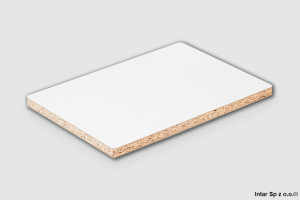 Płyta wiórowa laminowana, 0101 PE, Biały, Gr. 18 mm, 2800x2070 mm, KRONOSPAN
